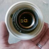 Two opaline glass globe wall lights