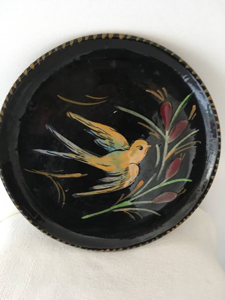 Plate swallow vallauris victoria