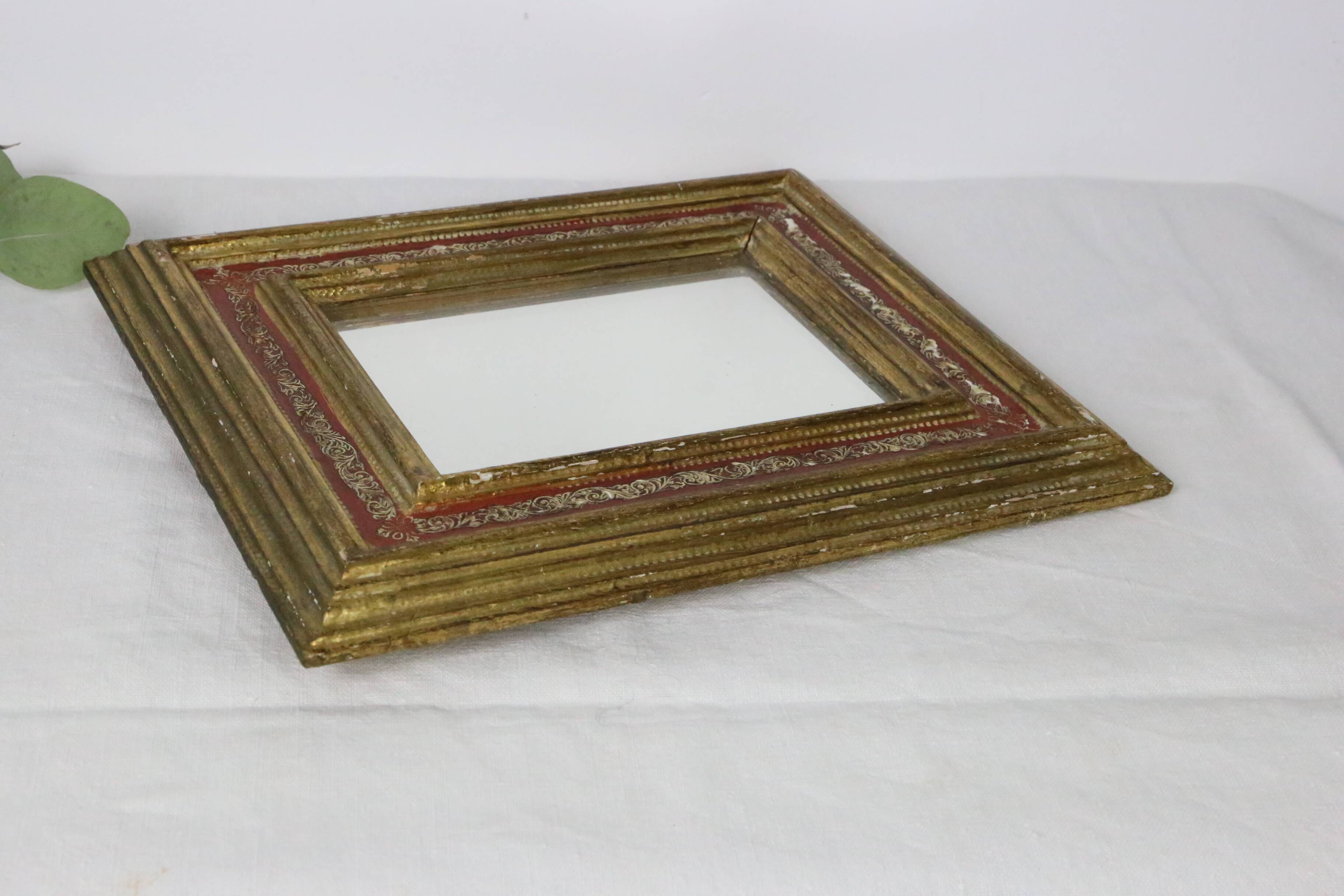 Antique mirror from the early 20th century