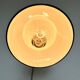 BLACK ENAMELLED TOLE WALL LAMP 1940 LEGRAND Ø 25 CM