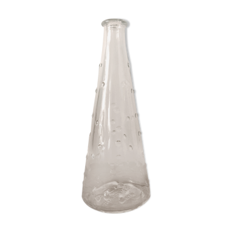 Vase en verre vintage