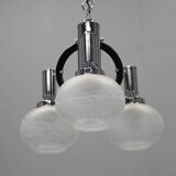 1970s Italian Chandelier , Restored