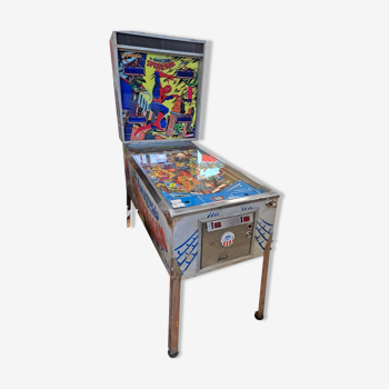 Spiderman GOTTLIEB pinball machine 1980, functional condition