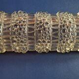 Old bubbled glass wall light from the 60s.
