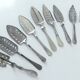 10 Vintage French Absinthe Spoons all Different