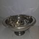 Silver-plated metal champagne bucket, cooler