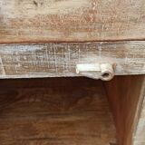 Buffet en bois blanc