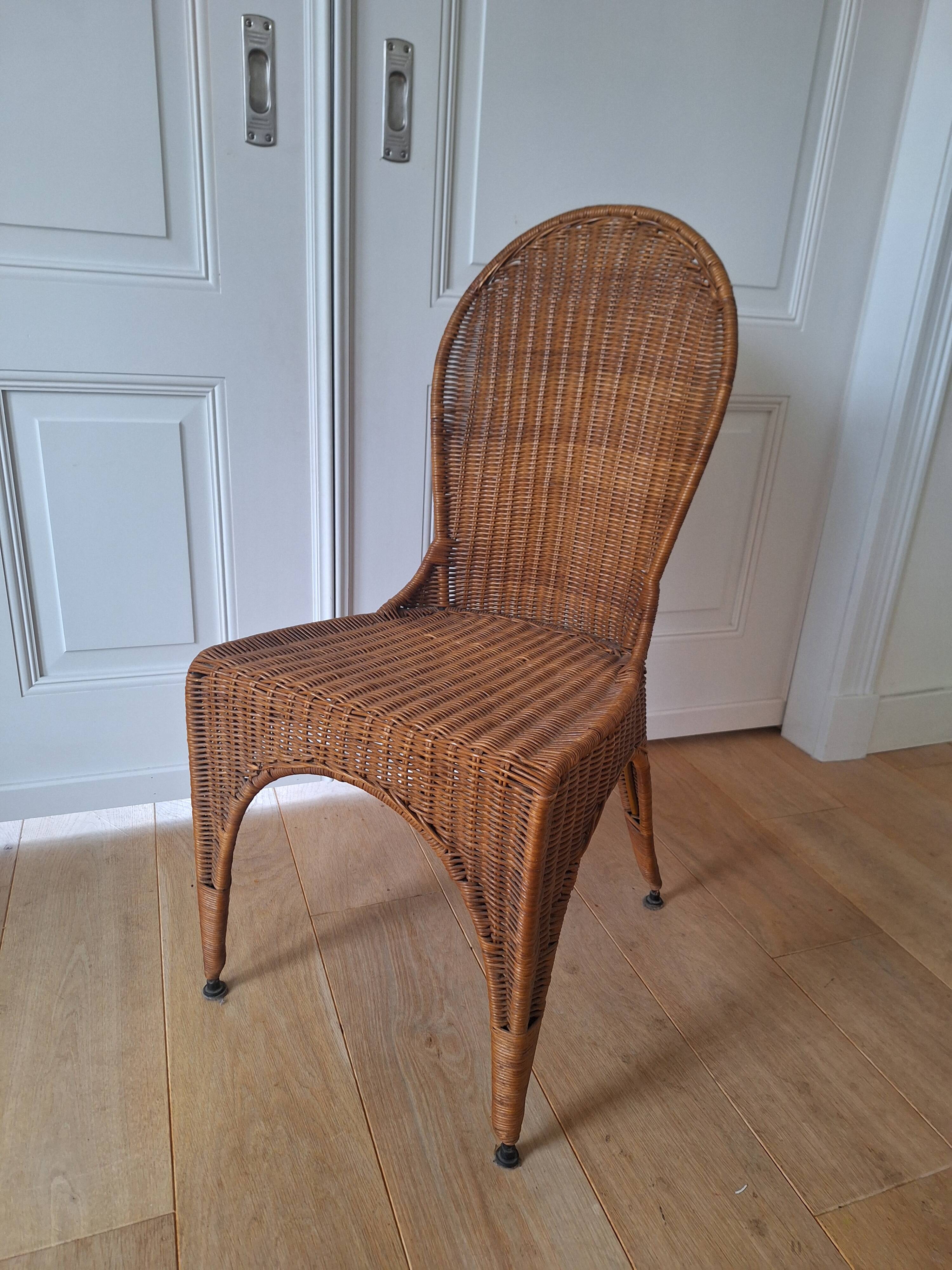 Vintage Rattan Chair