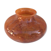 Vase boule verre