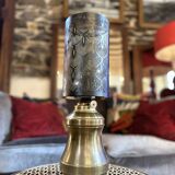 Art deco oil lamp