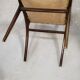 Set de 6 chaises scandinave vintage années 50/60
