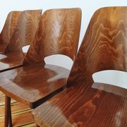 Set of Four Chairs by O. Haerdtl for TON, Czechoslovakia, 1960s
