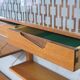 Mid-Century Modular Free Standing  Teak Wall Unit by Kjell Riise for Brodrene Jatogs, Norway, 1960s