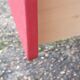 Old wooden children's desk feet vintage compass xxeme