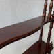 Library - turned wooden shelf
