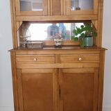Vintage light wood sideboard