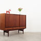 Teak highboard, Danish design, 1960s, production: Denmark