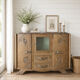 Buffet art déco en chêne