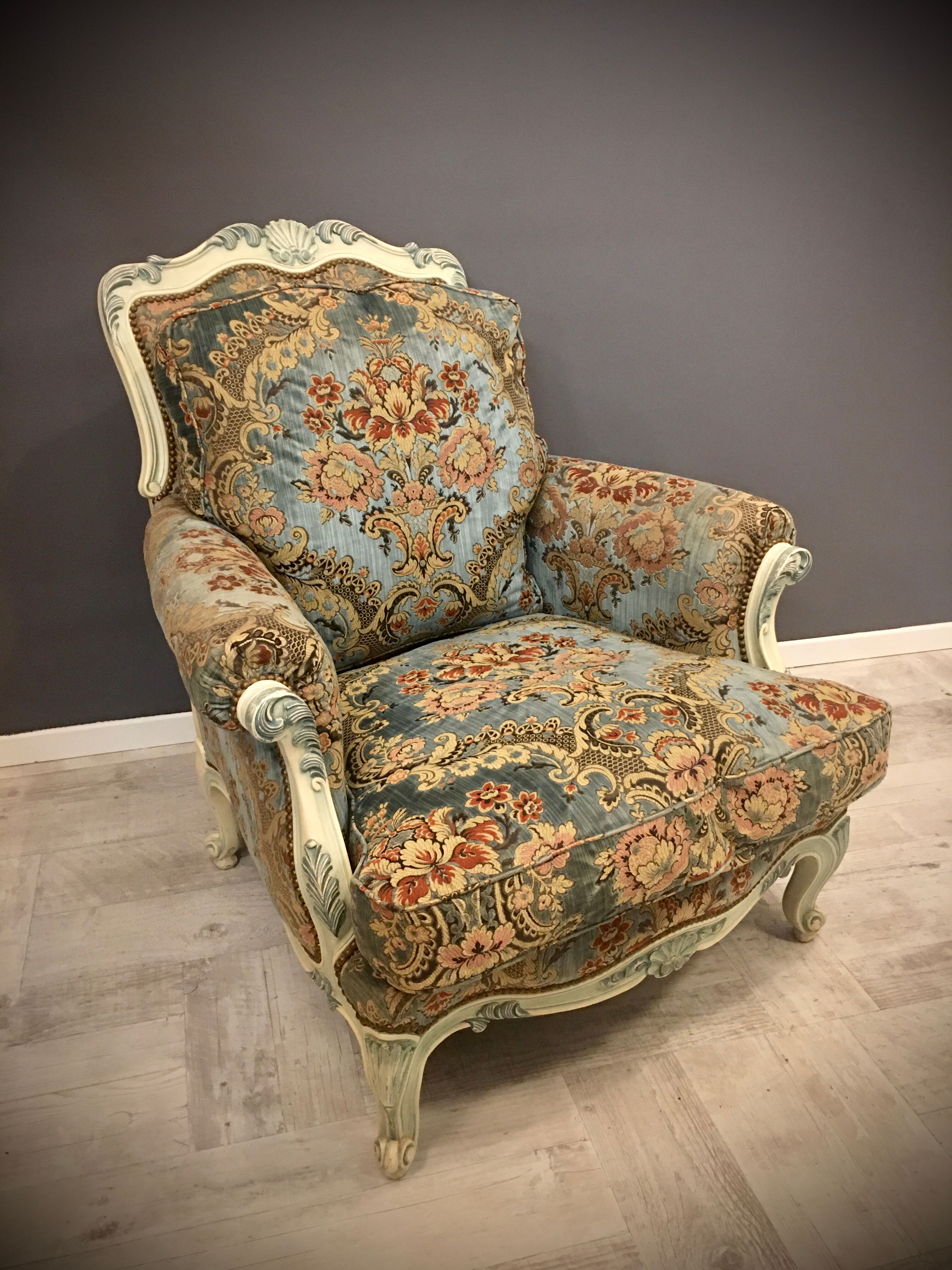 Baroque style armchair