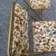 2 folding chairs lausanne vintage tapestry