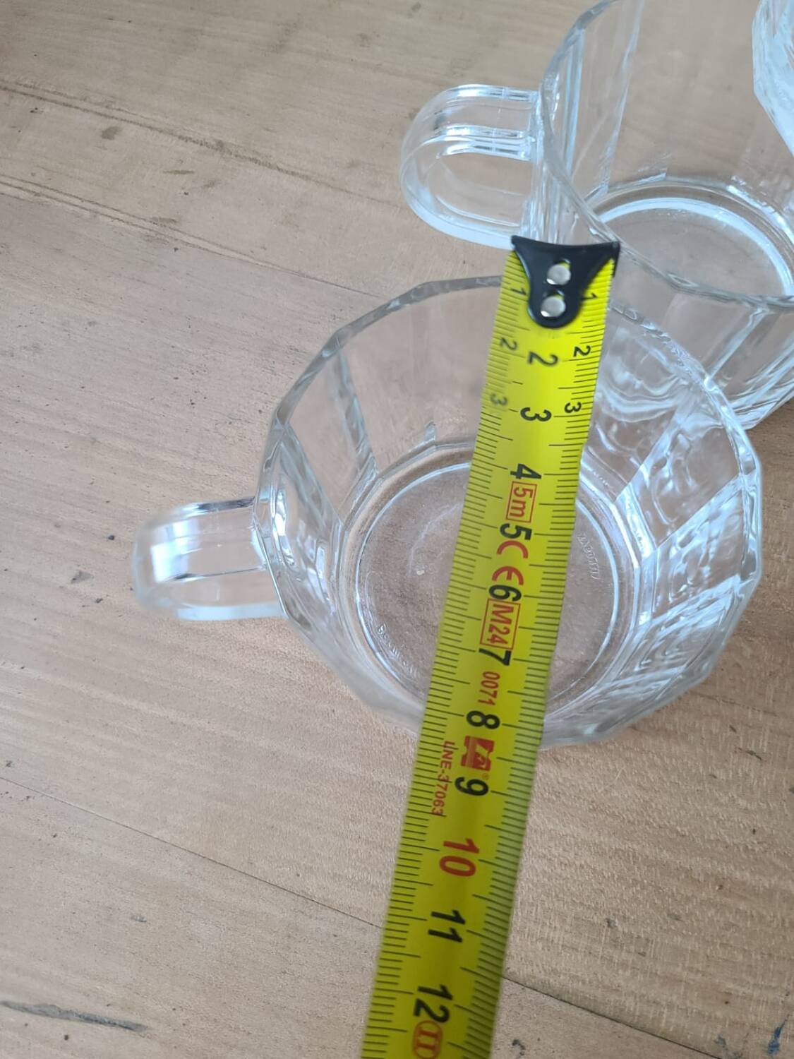 Glass coffee cup