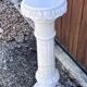 Decorative alabaster column – Vintage sculptural pedestal