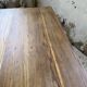 Table de ferme chêne pieds fuseaux 1950