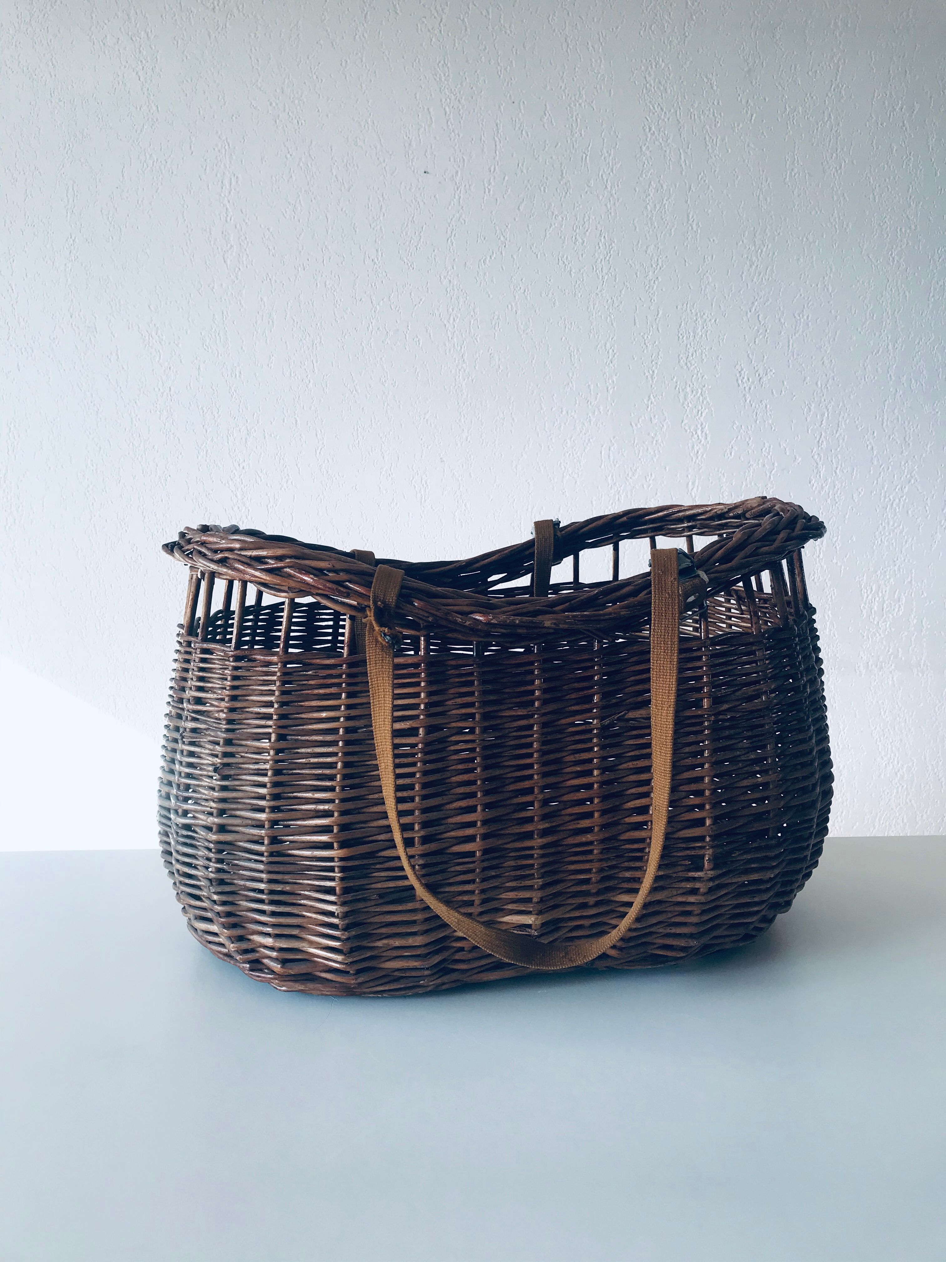 Ancien panier de pêche