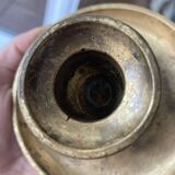 Vintage brass candle holder