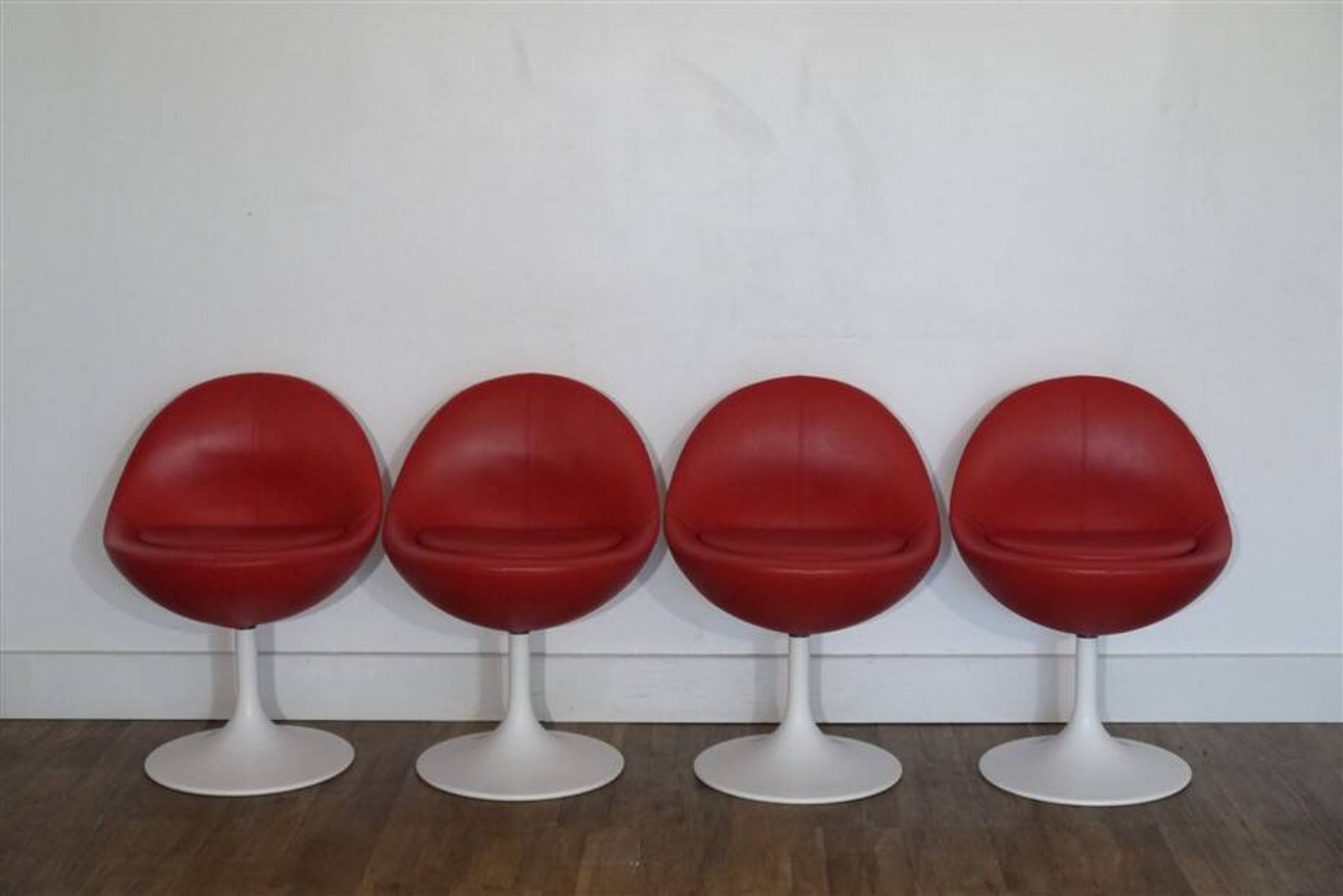 Serie de chaises design Borje Johanson 1970