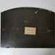 Old, chise-chisled mirror art deco silvering copper