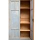 Armoire parisienne ancienne Luterma patine grise bleutée