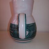 Ceramic pitcher signed Yvon Roy