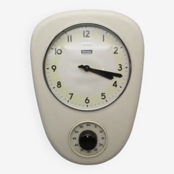 Vintage kitchen clock 60' with timer