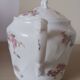 Antique porcelain sugar bowl, late 19th century.