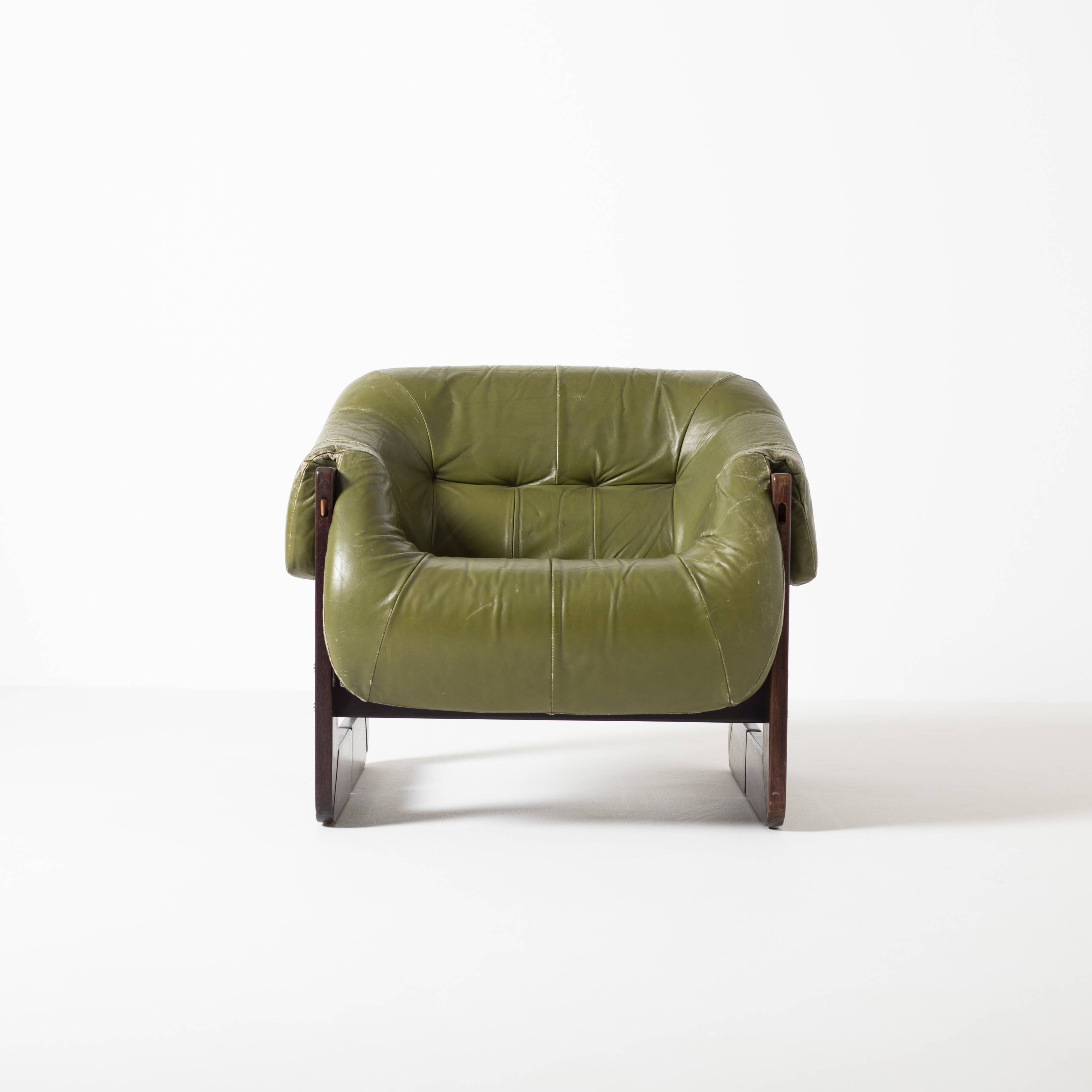 Percival Lafer MP97 pair of Lounge Chairs Brazil 1970s