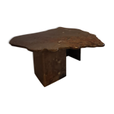 Fossilized coffee table