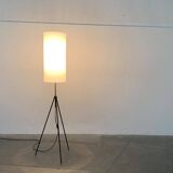 Mid-century minimalist tripod floor lamp, 1960s.