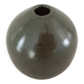 Ovoid soliflore vase in glazed ceramic Signed (Signature to be identified)
