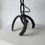 Brutalist 1950s "chain" table lamp
