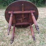 Extendable round table 164 cm