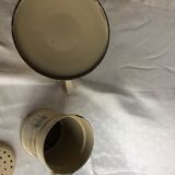 Art Nouveau enamelled sheet metal coffee maker