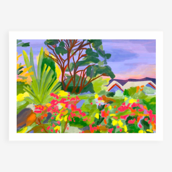 Chamarel - Limited edition art print (A3)