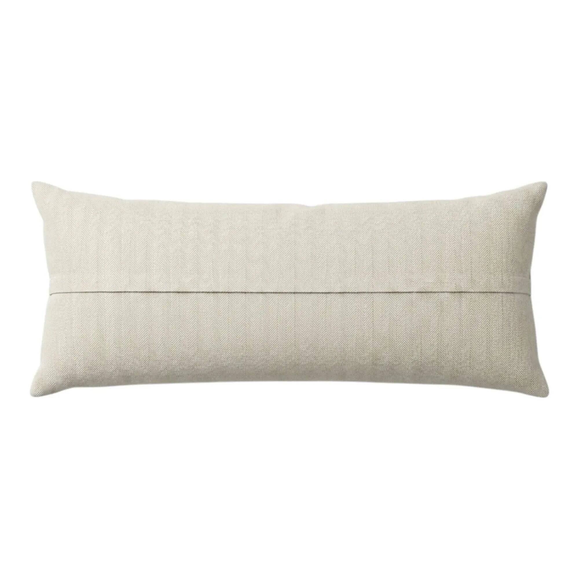 Vintage embroidered cushion cover 46x69 cm