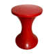 Vintage tam Tam red plastic stool