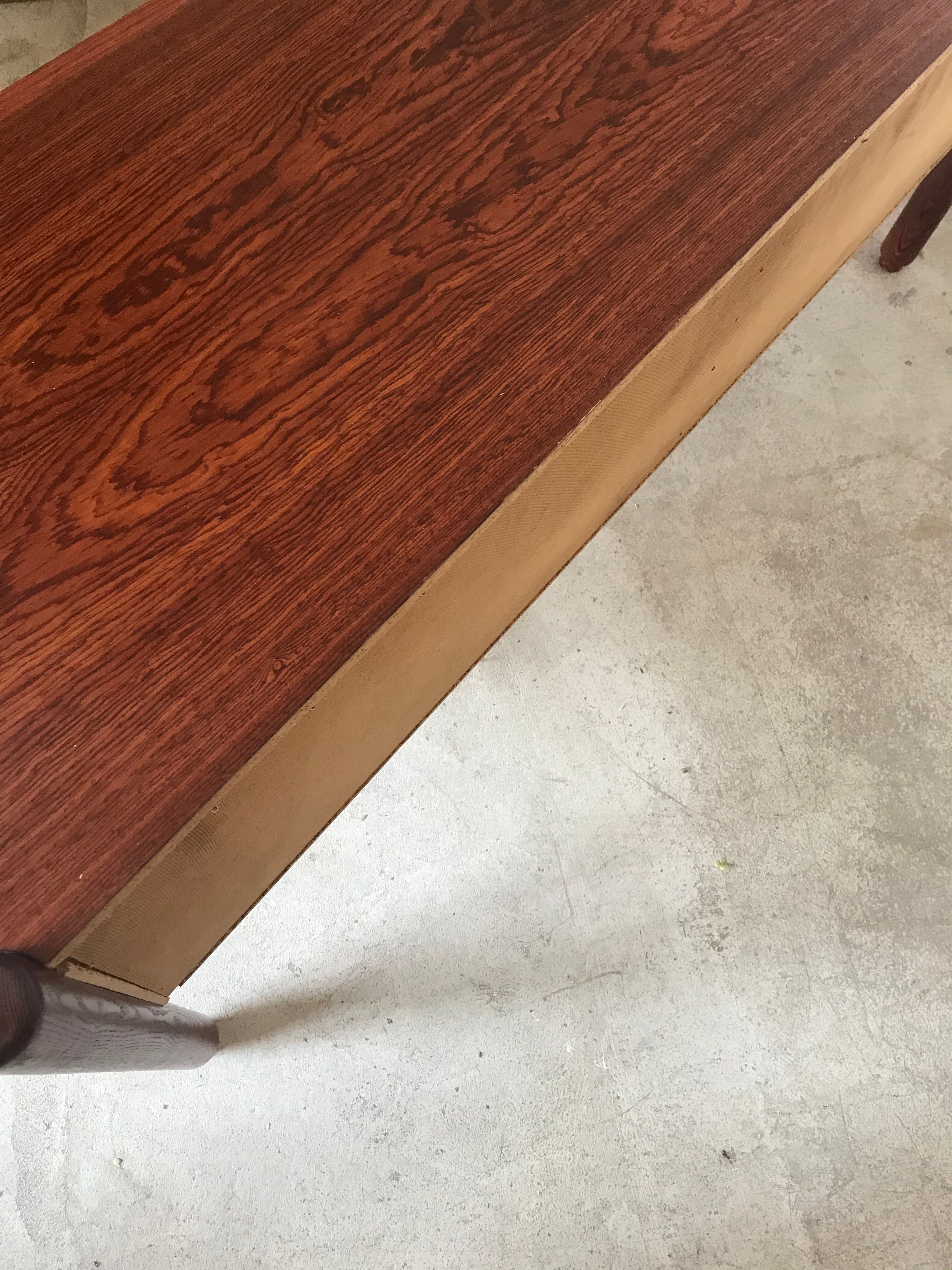 Vintage low console furniture