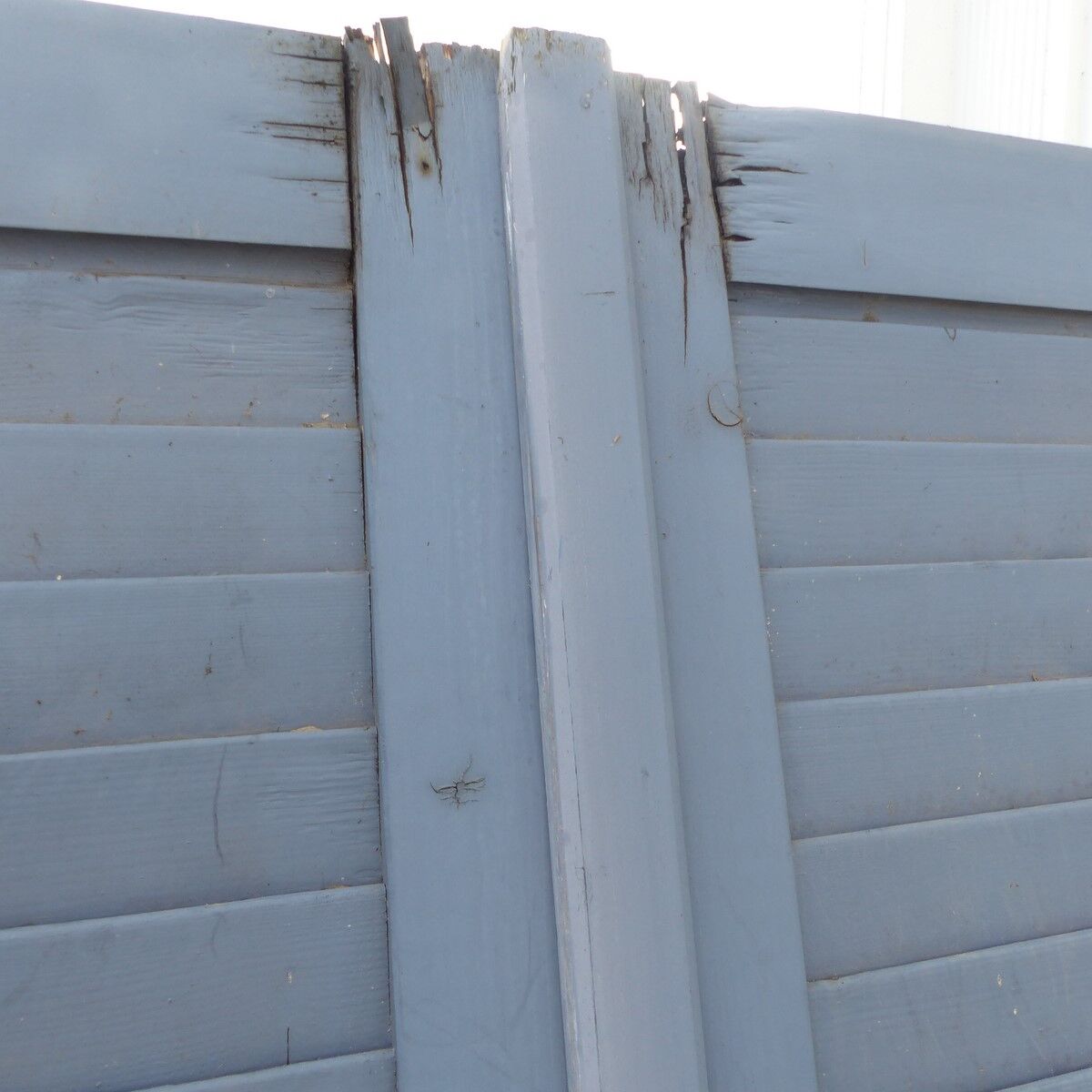 Lot of 3 shutters full of wood