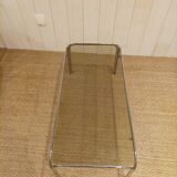 Vintage glass coffee table