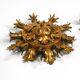 Set of three beautiful 1960s Italian ceiling or wall lamps by Banci Firenze