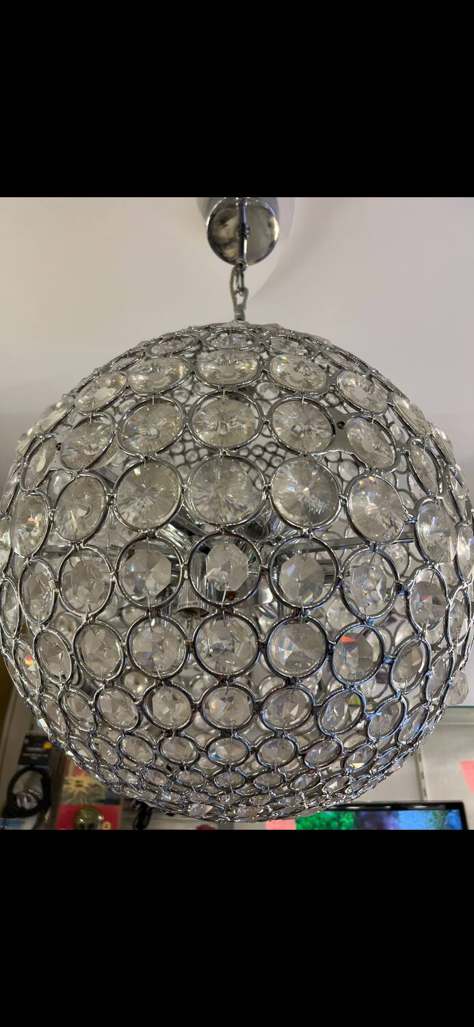 Crystal Big Diamond Pendant